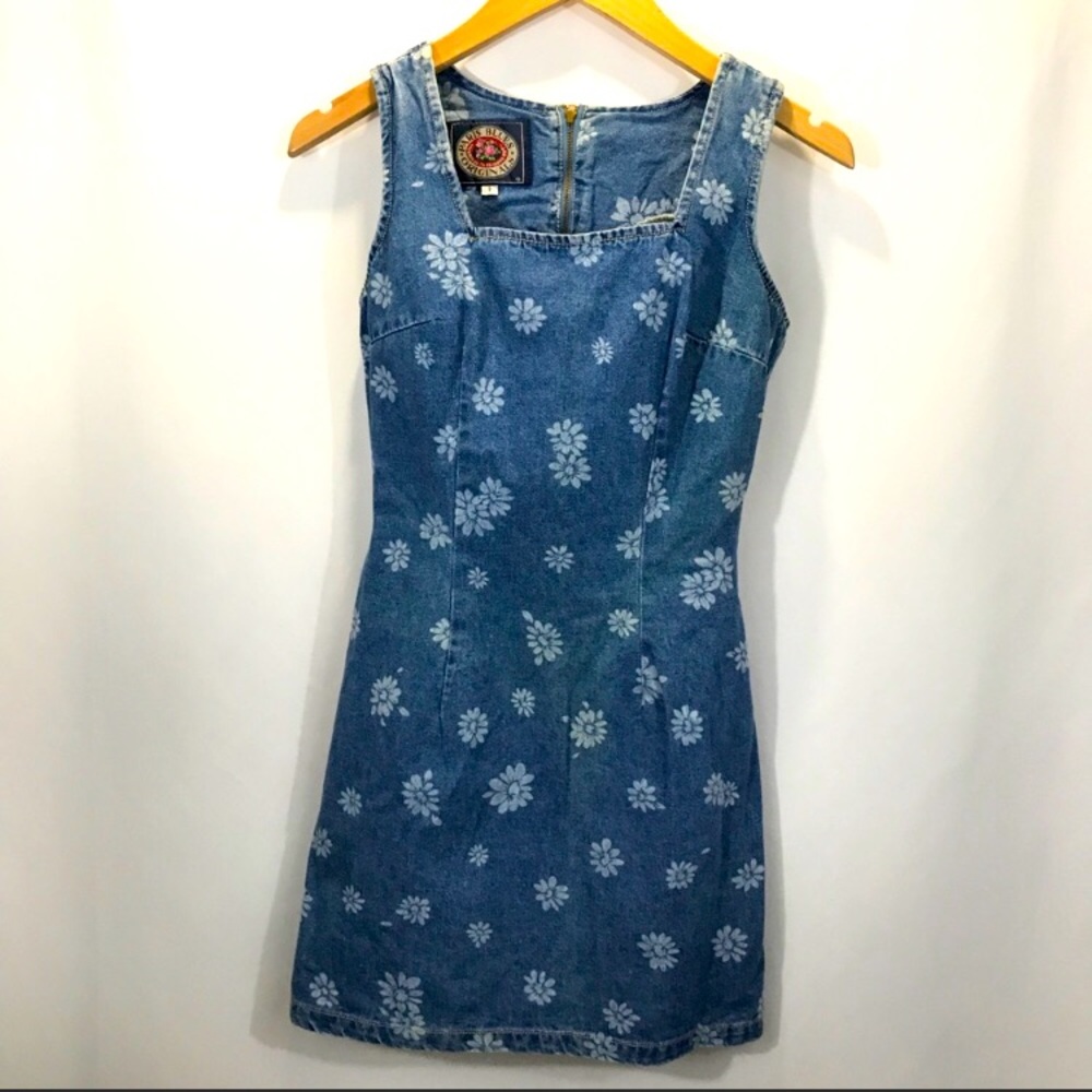 Vintage Daisy Denim dress